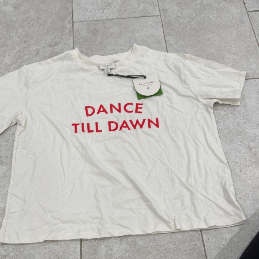 Kate Spade Target Dance Till Dawn T-Shirt - Cream